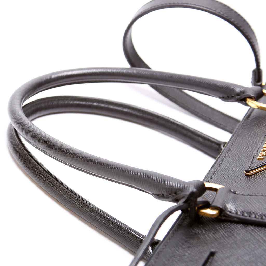 Saffiano Galleria Large Black