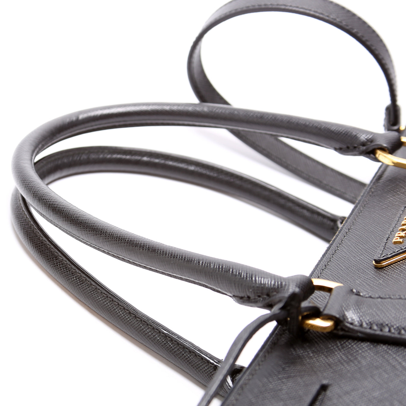 Saffiano Galleria Large Black