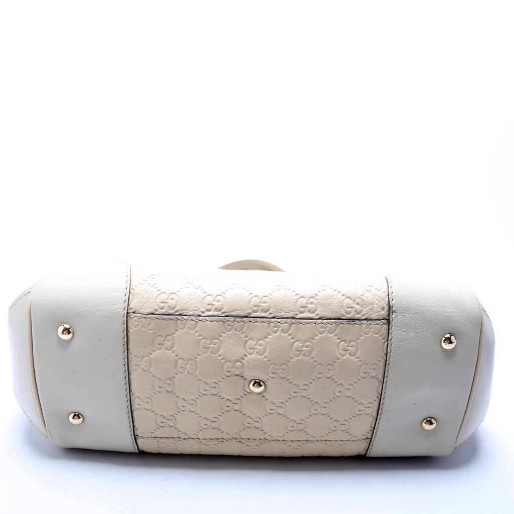 257063 Guccissima MayNew Ribbon White