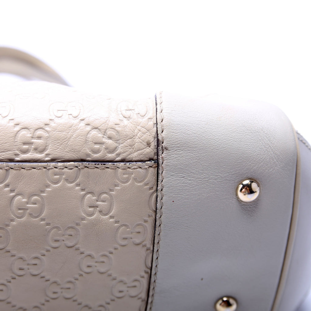 257063 Guccissima MayNew Ribbon White