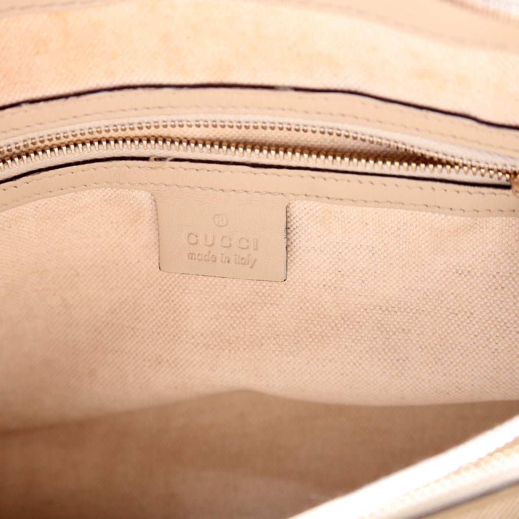 257063 Guccissima MayNew Ribbon White