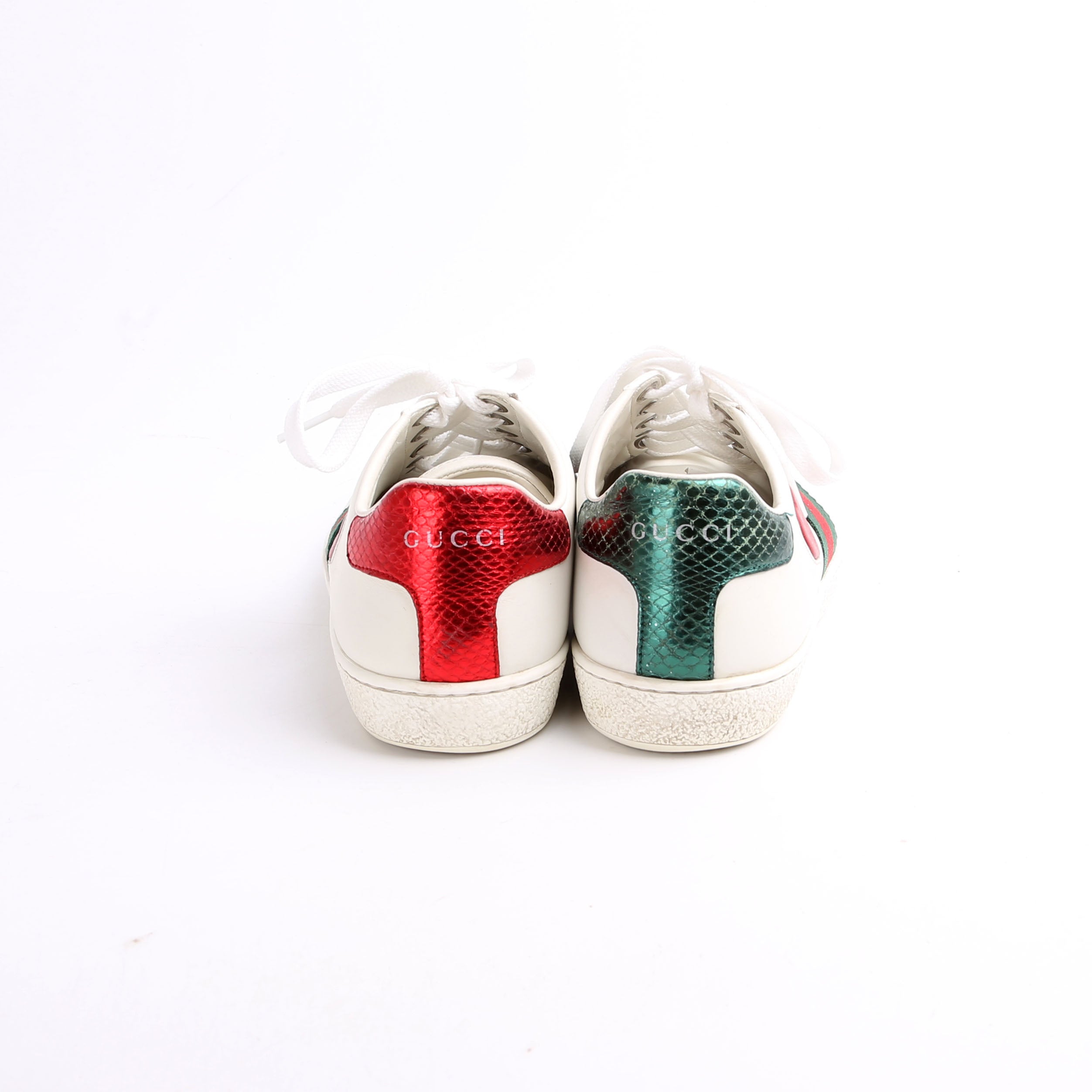 Gucci Ace Web Heart Sneakers Size 36