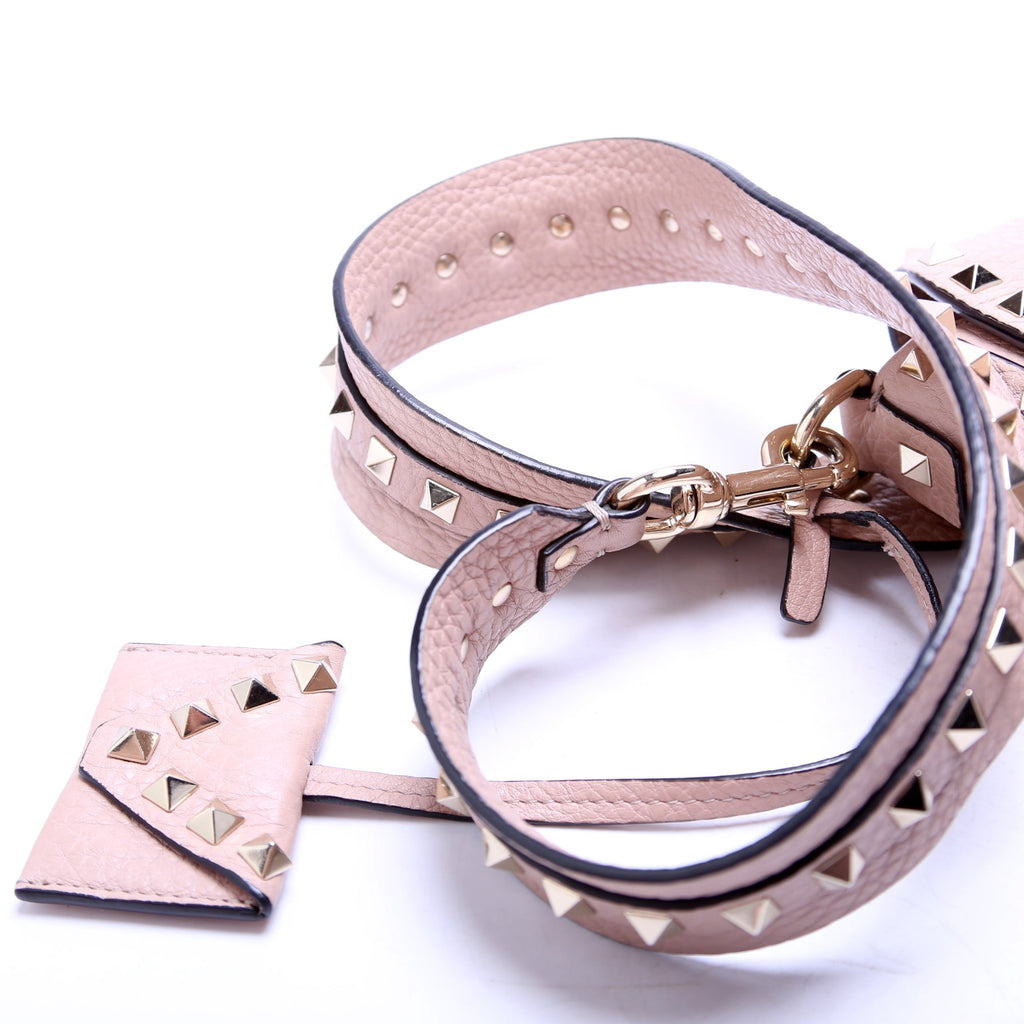 Rockstud Halfmoon Saddle Bag Taupe