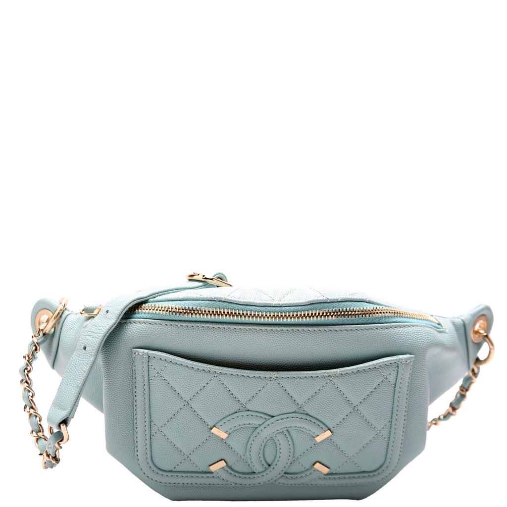 HOLD Filigree Waist Bag Caviar 29M Blue
