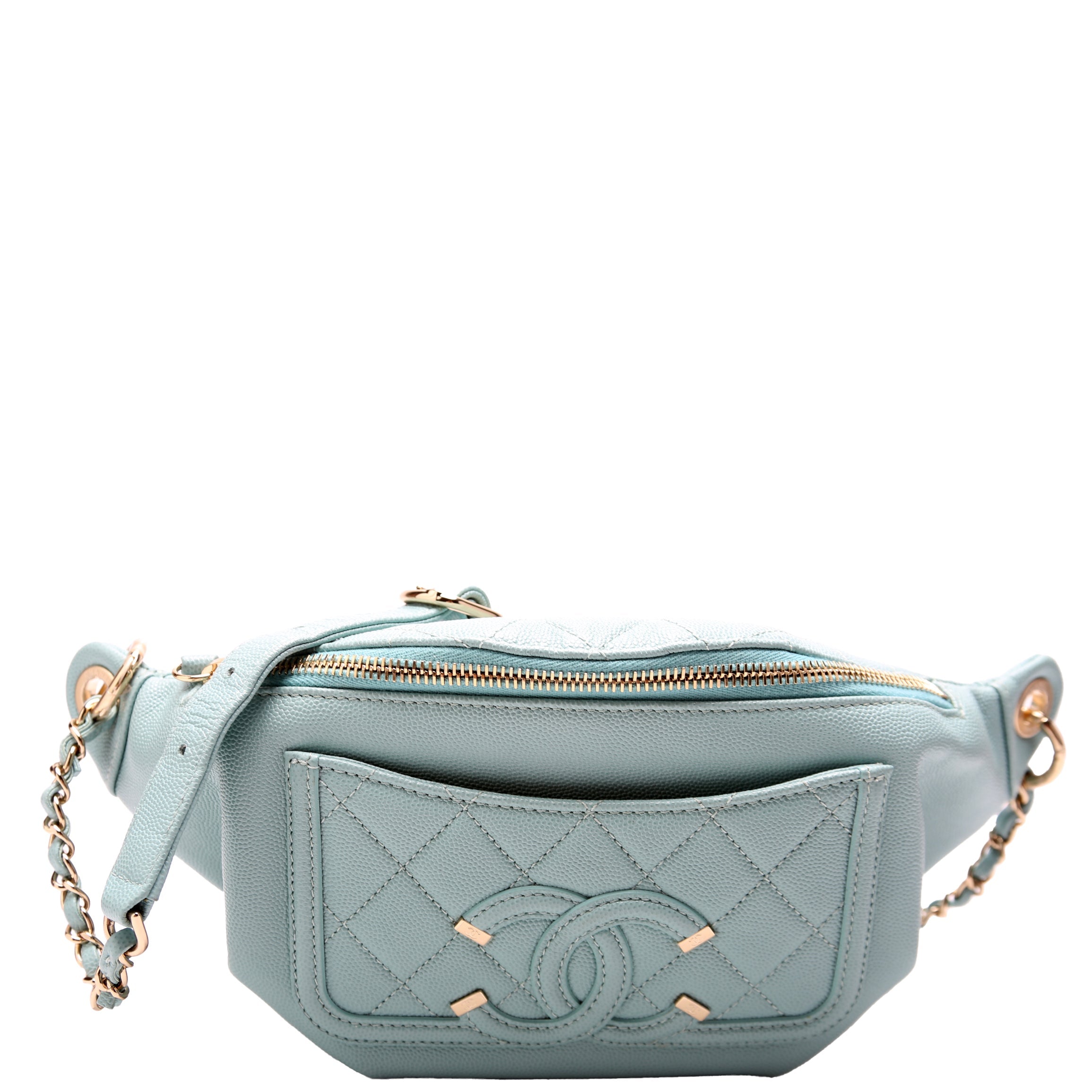 HOLD Filigree Waist Bag Caviar 29M Blue
