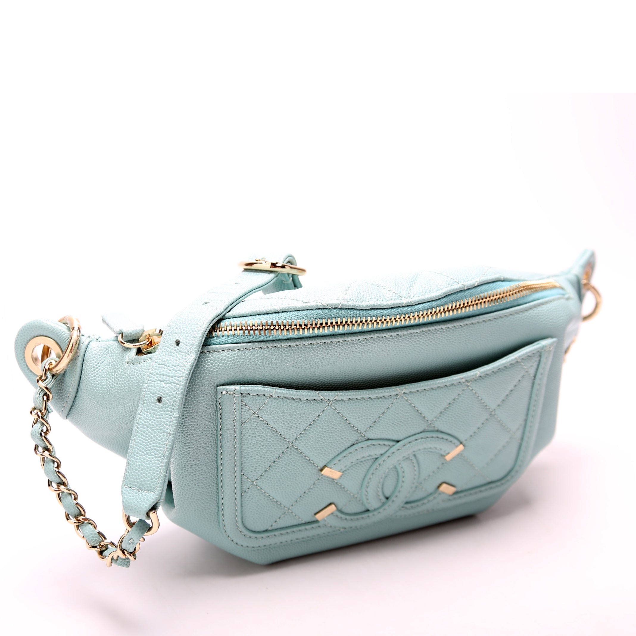 HOLD Filigree Waist Bag Caviar 29M Blue