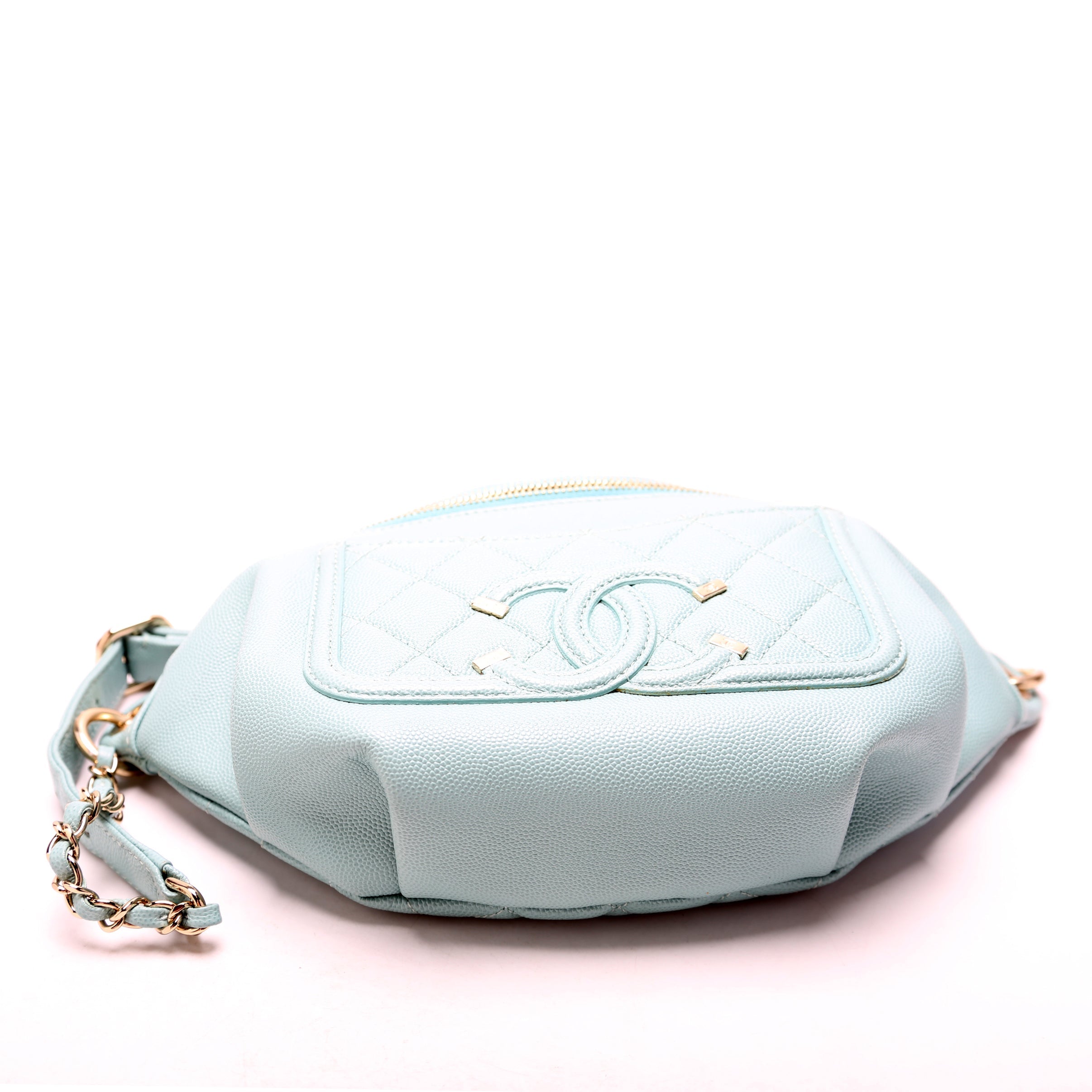 HOLD Filigree Waist Bag Caviar 29M Blue