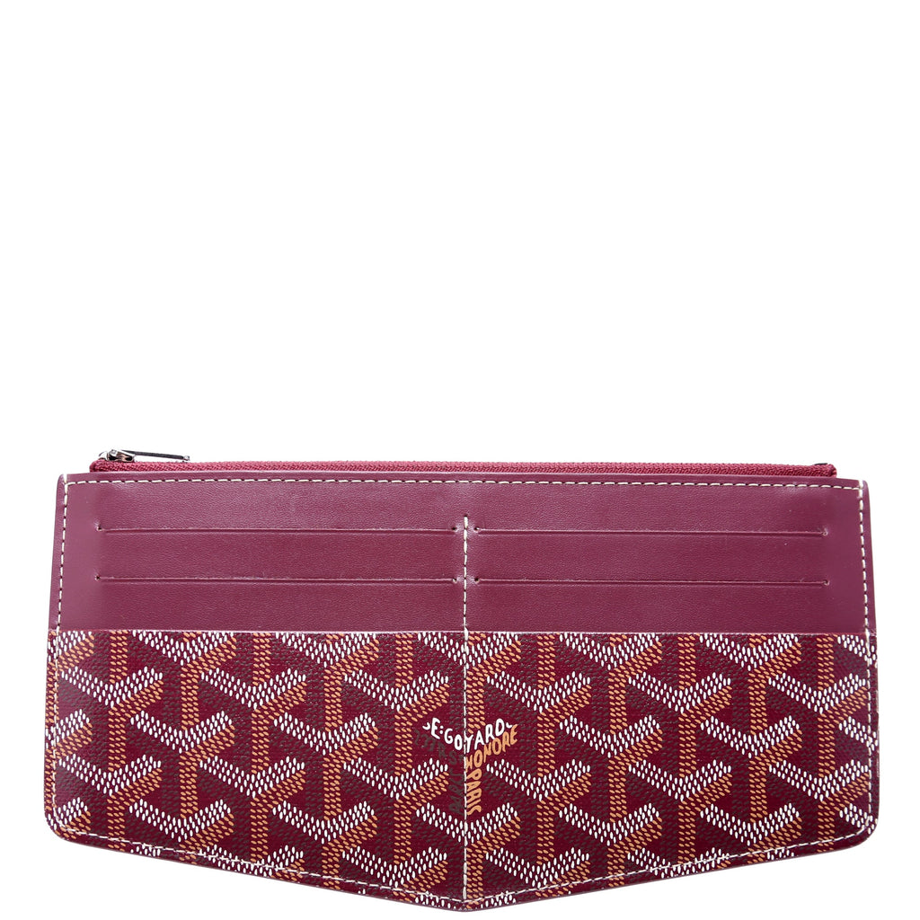 Insert Louise Wallet Goyardine Burgundy