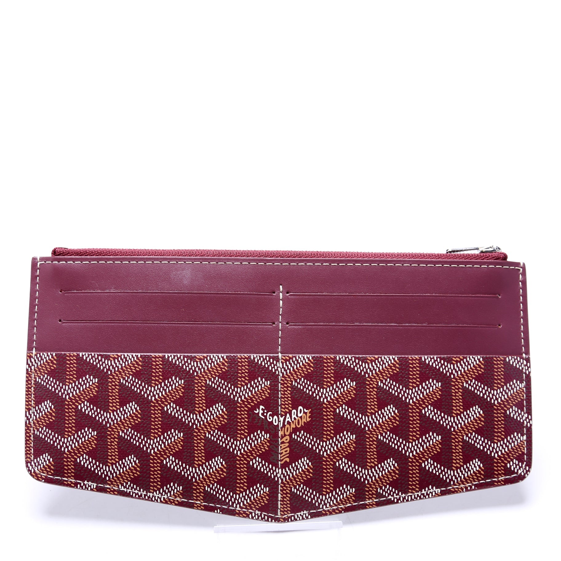 Insert Louise Wallet Goyardine Burgundy