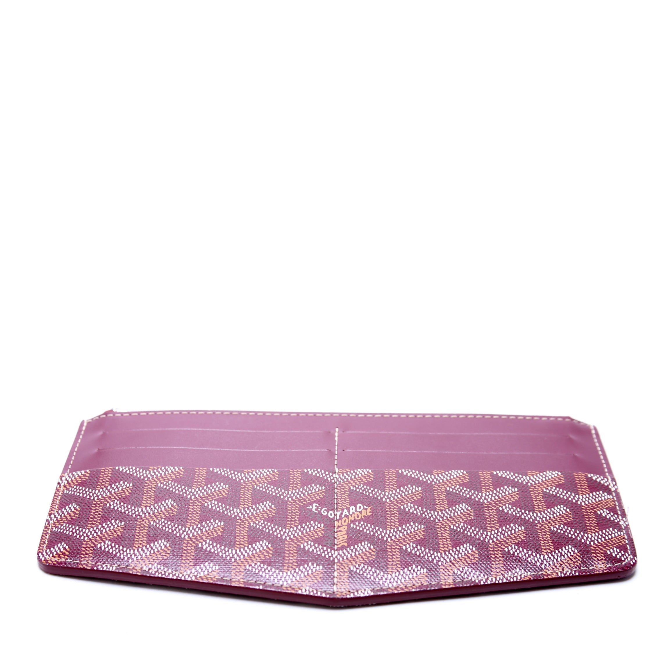 Insert Louise Wallet Goyardine Burgundy