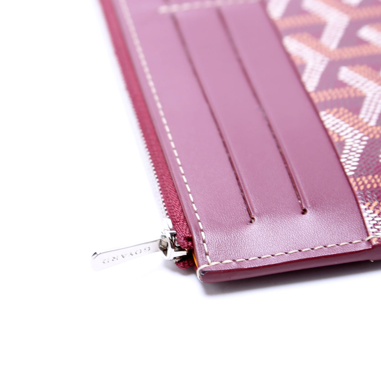 Insert Louise Wallet Goyardine Burgundy