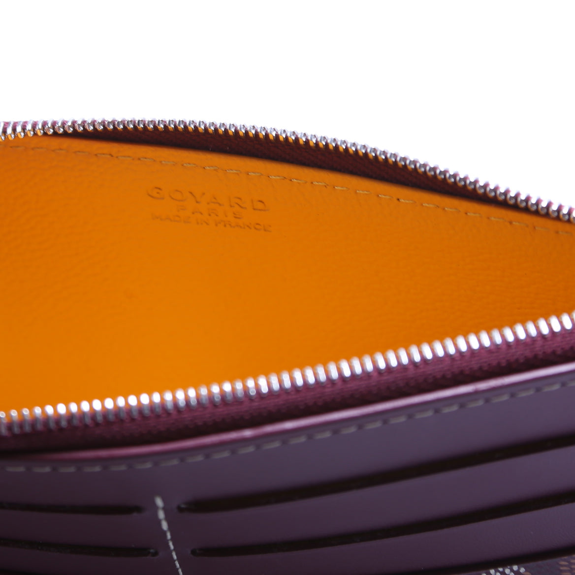 Insert Louise Wallet Goyardine Burgundy