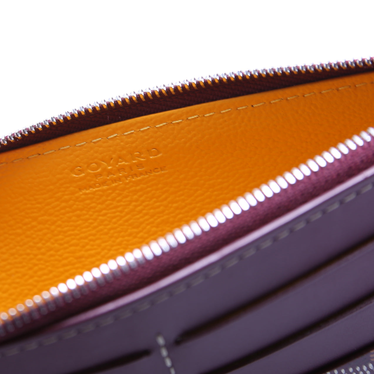 Insert Louise Wallet Goyardine Burgundy