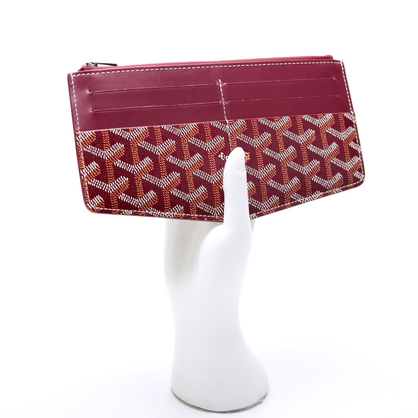 Insert Louise Wallet Goyardine Burgundy