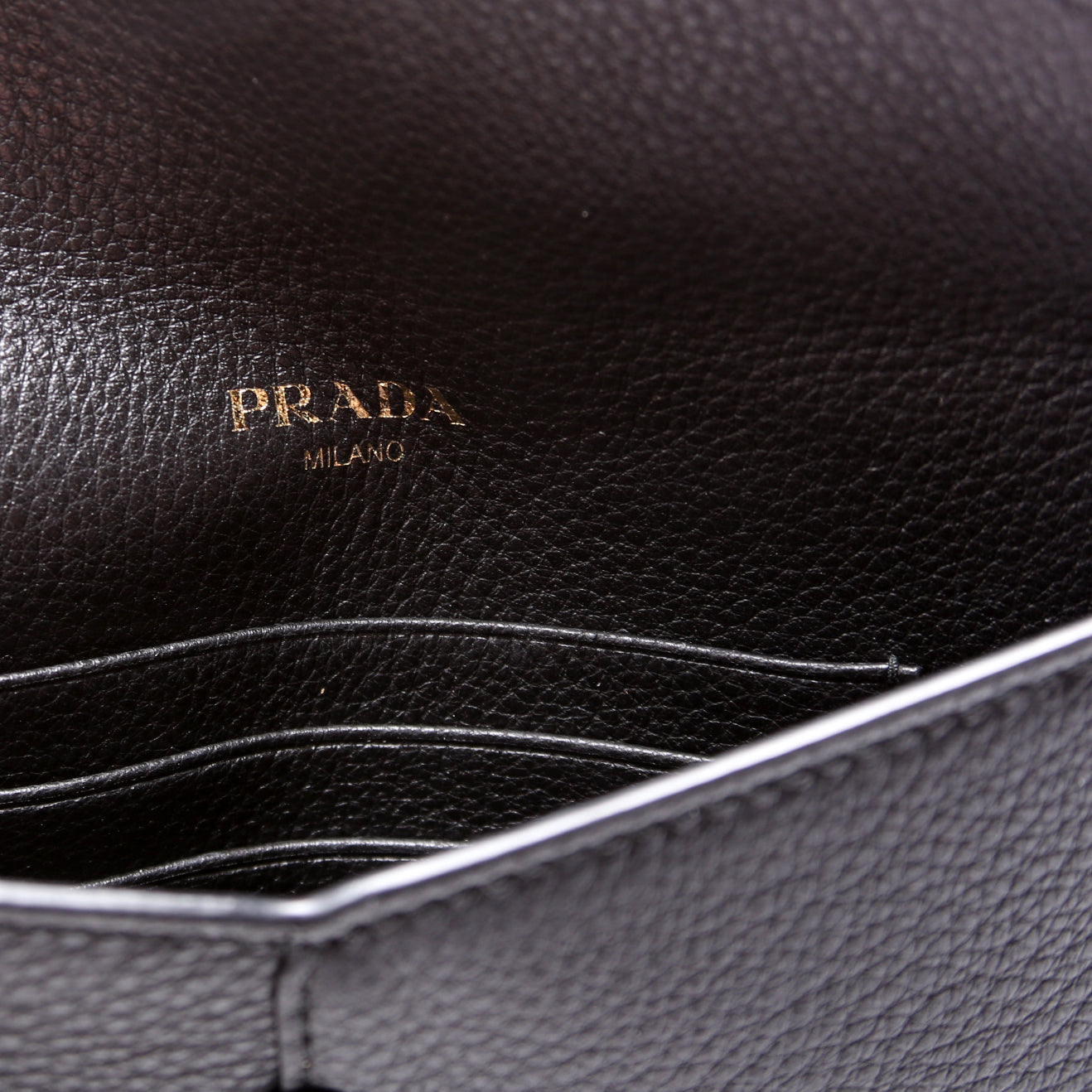 Saffiano Envelope Wallet Black