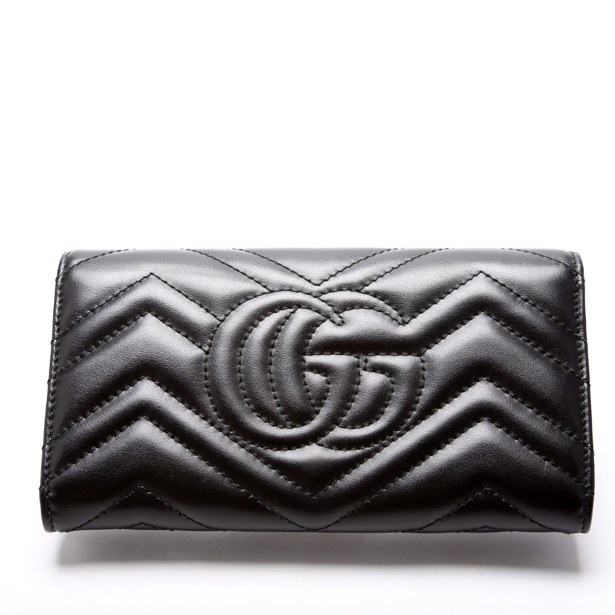443436 Marmont Continental Wallet Black