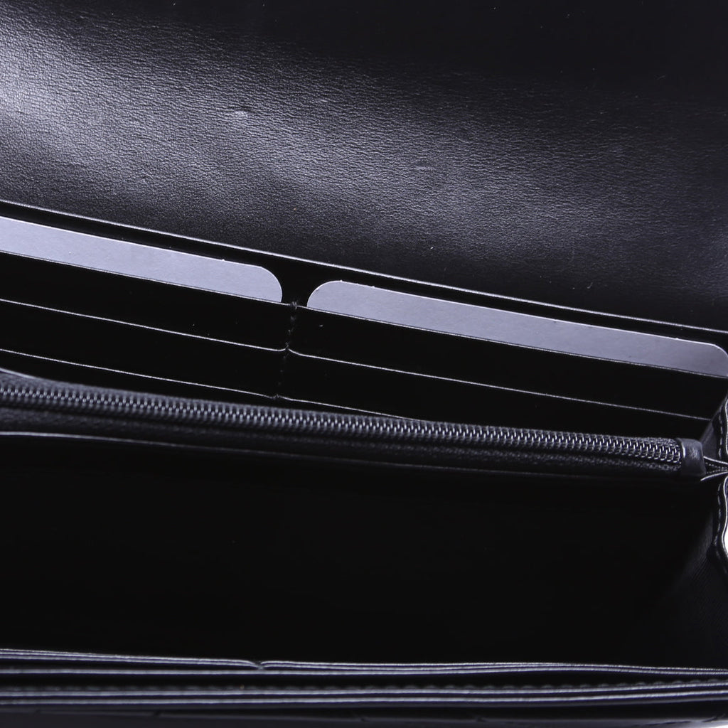 443436 Marmont Continental Wallet Black