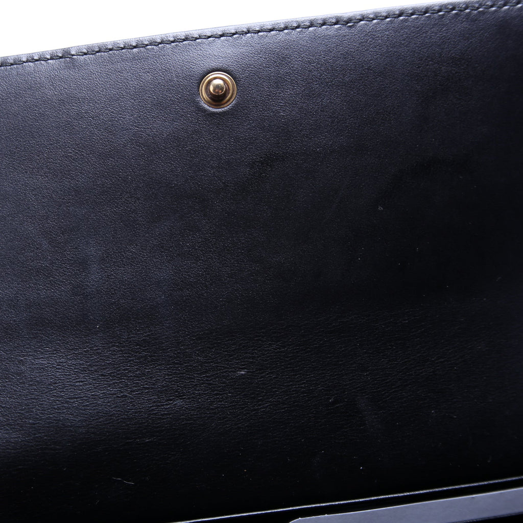 443436 Marmont Continental Wallet Black