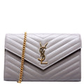 Grain De Chain Wallet Grey