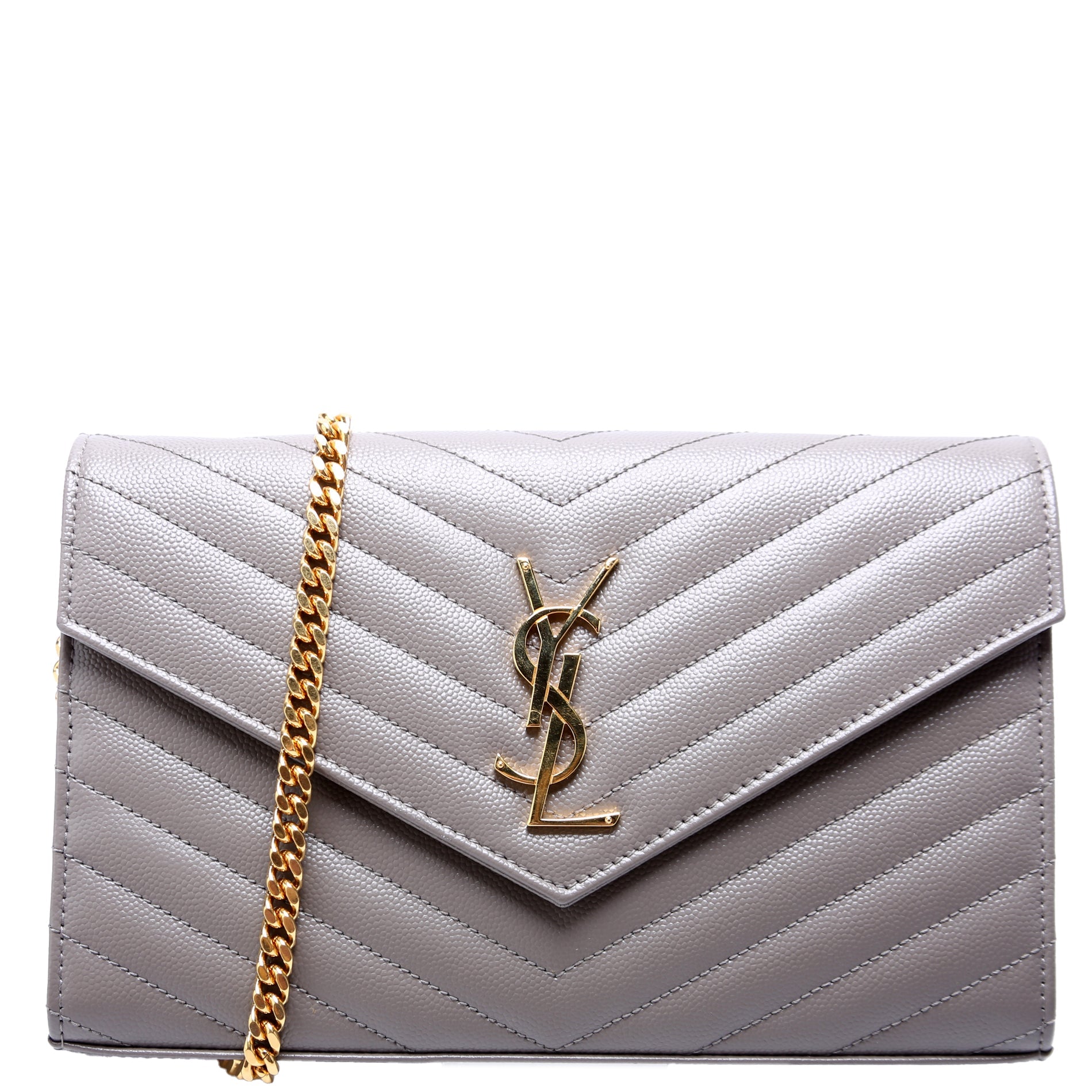Grain De Chain Wallet Grey