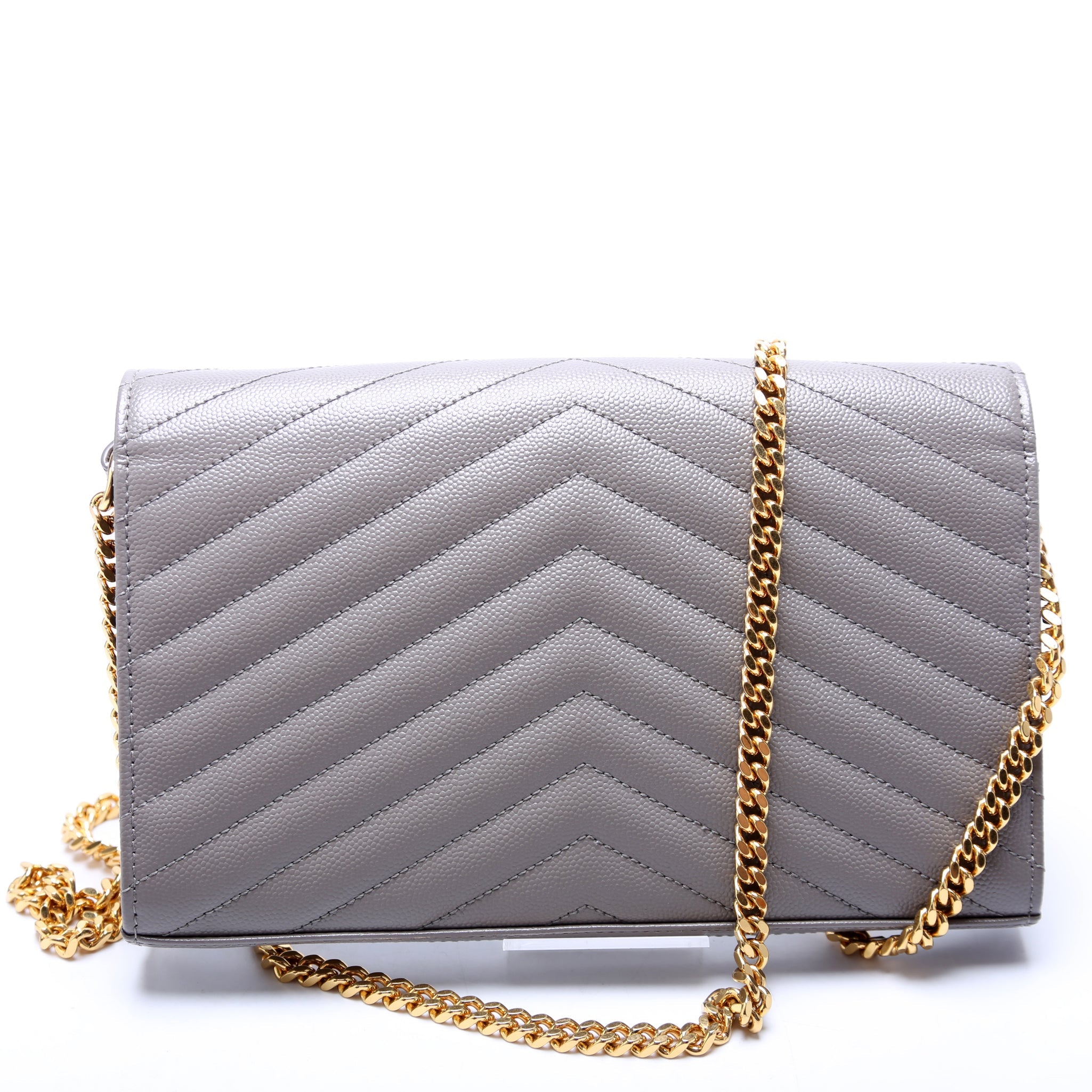 Grain De Chain Wallet Grey