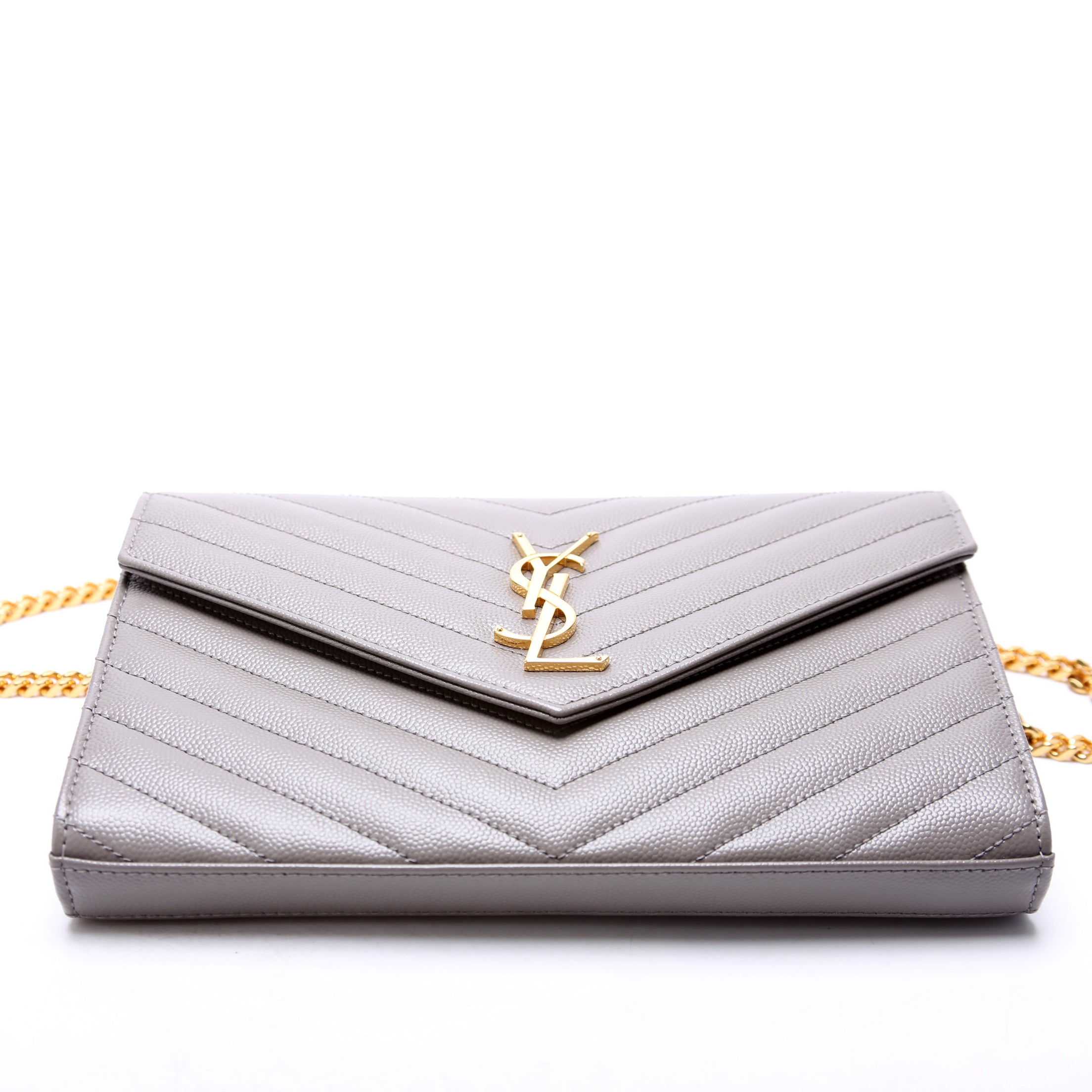 Grain De Chain Wallet Grey