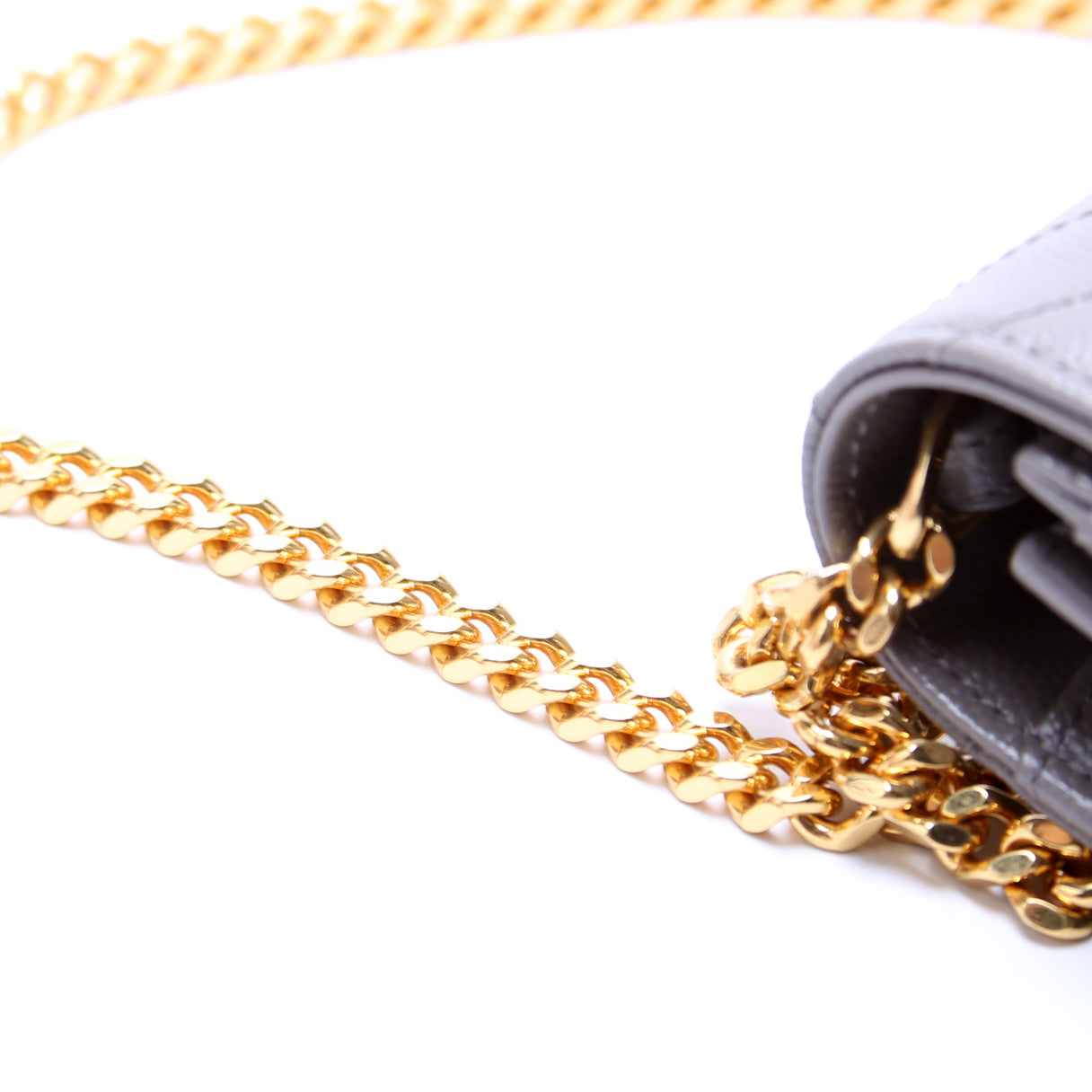 Grain De Chain Wallet Grey