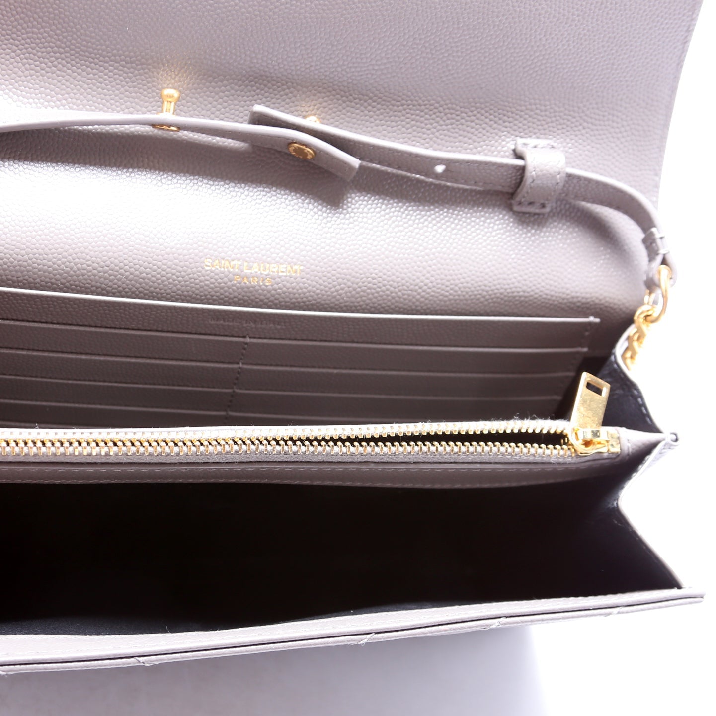 Grain De Chain Wallet Grey