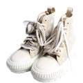 LV Squad Denim Sneaker Boots Size 39 Taupe