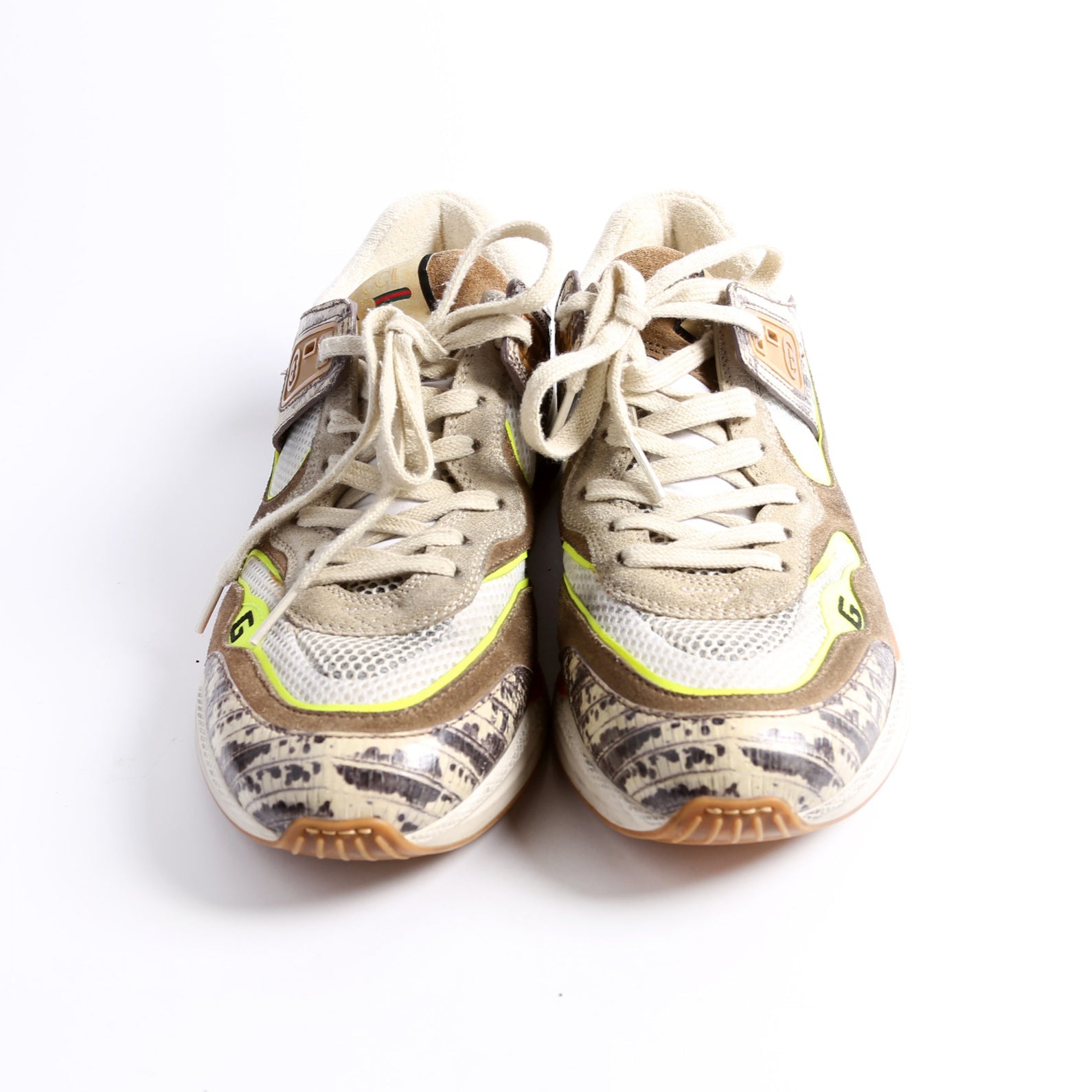 Gucci Screener Distressed Sneakers Size 40