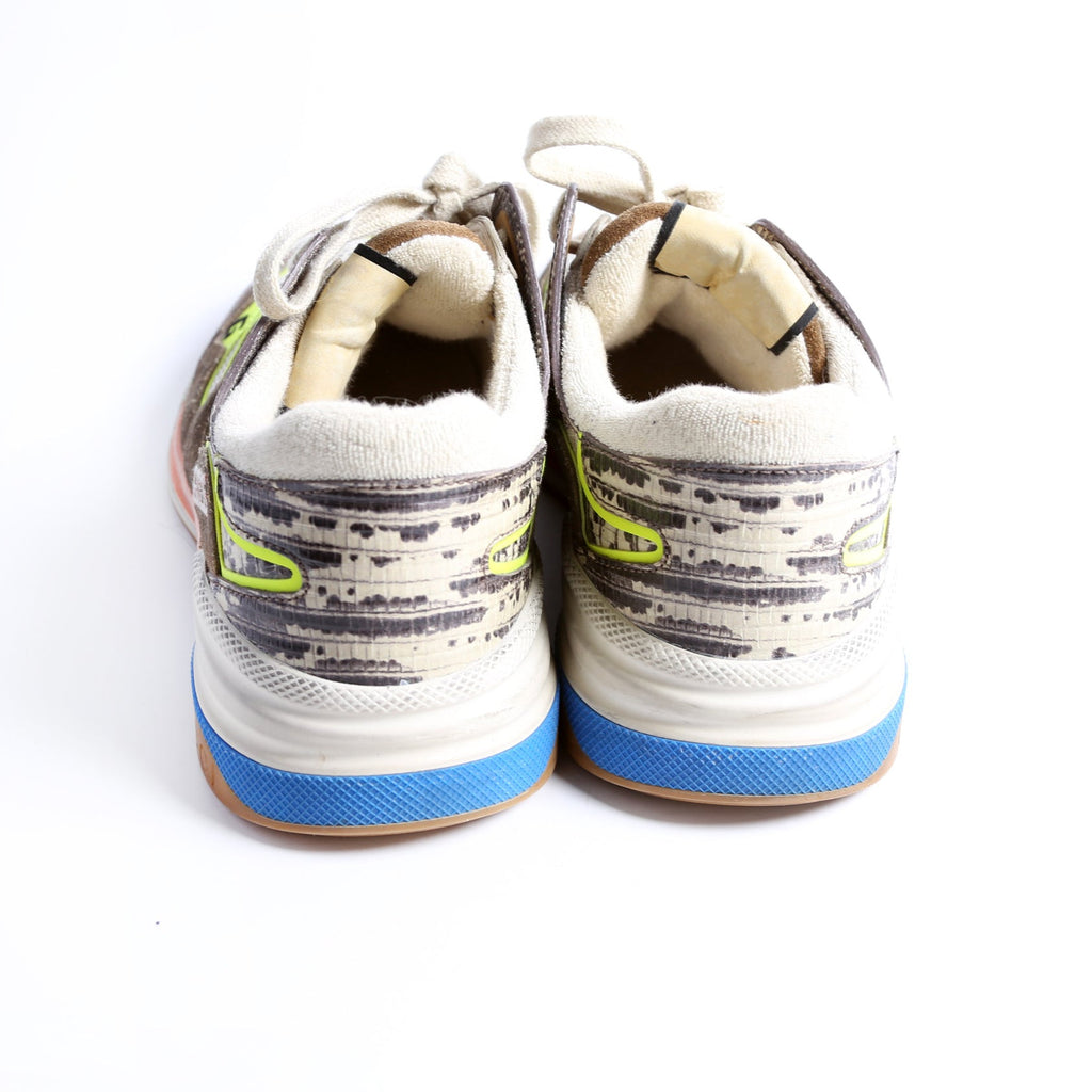 Gucci Screener Distressed Sneakers Size 40
