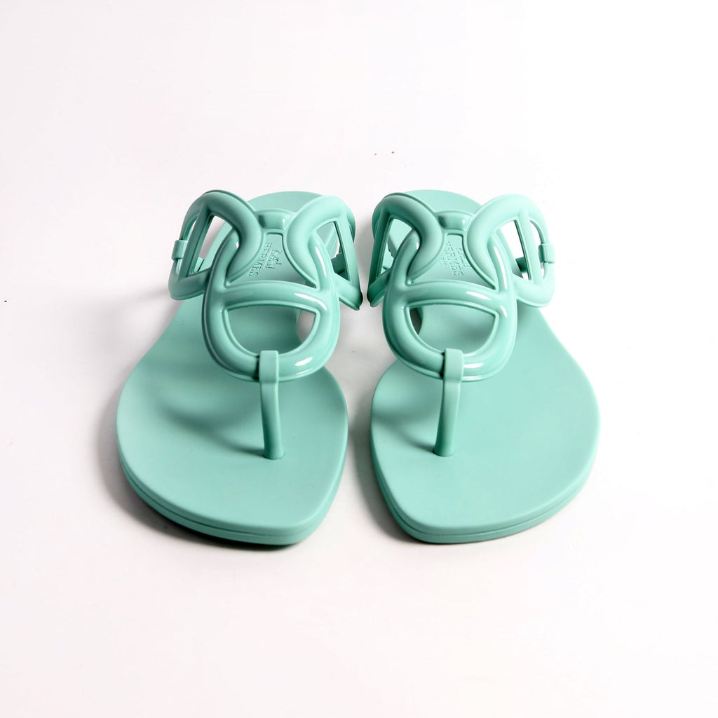 Egerie Rubber Sandals Size 39 Blue