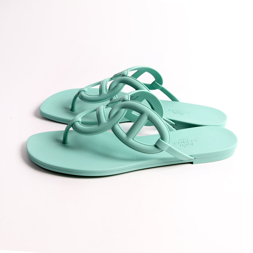 Egerie Rubber Sandals Size 39 Blue