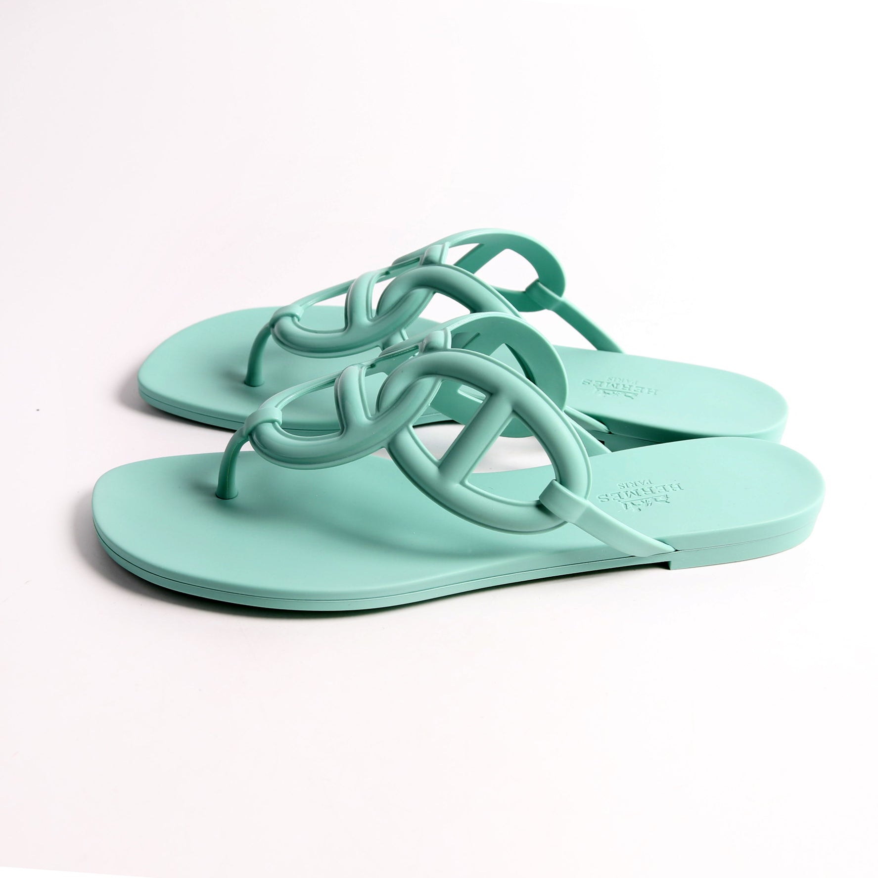 Egerie Rubber Sandals Size 39 Blue