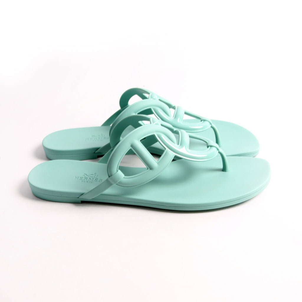 Egerie Rubber Sandals Size 39 Blue