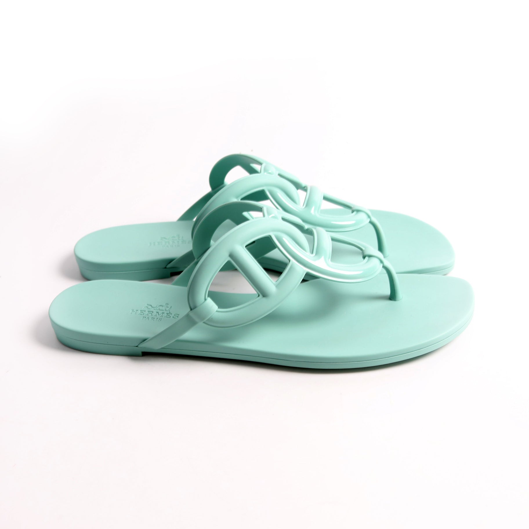 Egerie Rubber Sandals Size 39 Blue