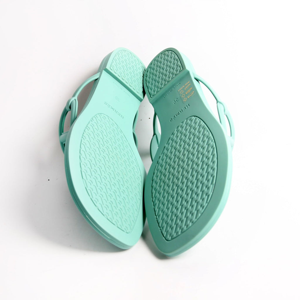 Egerie Rubber Sandals Size 39 Blue