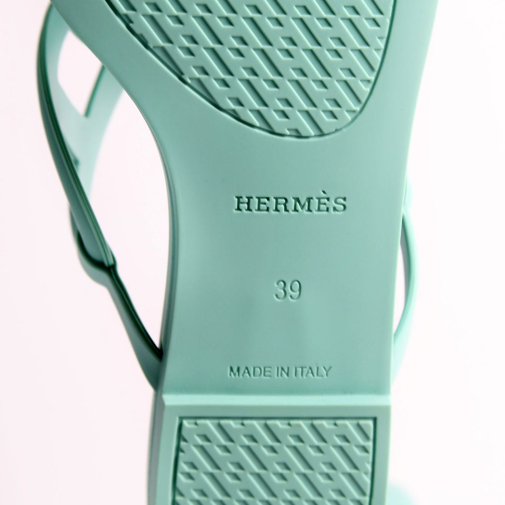 Egerie Rubber Sandals Size 39 Blue
