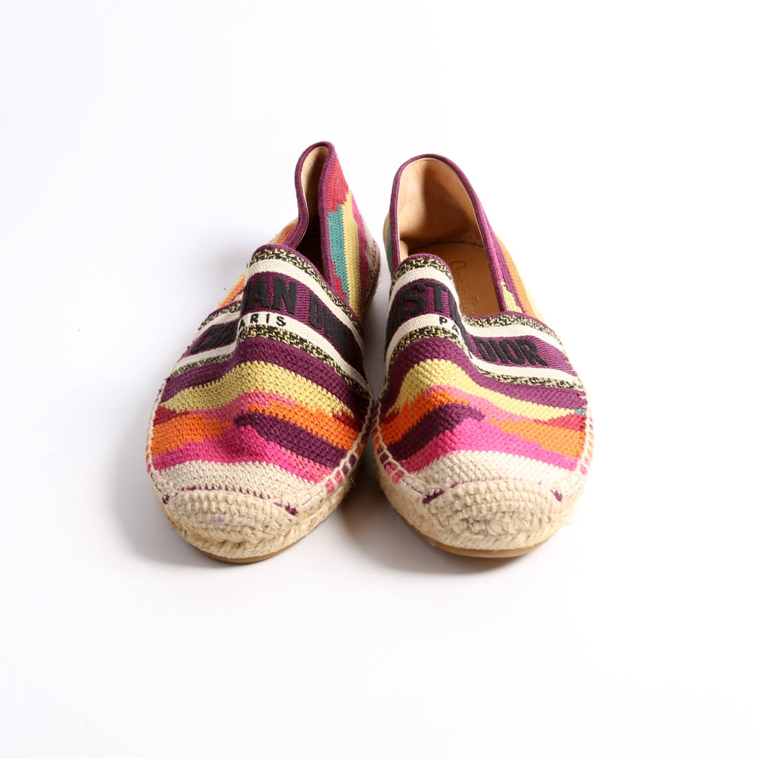 Dior Espadrilles Size 40 Multicolor