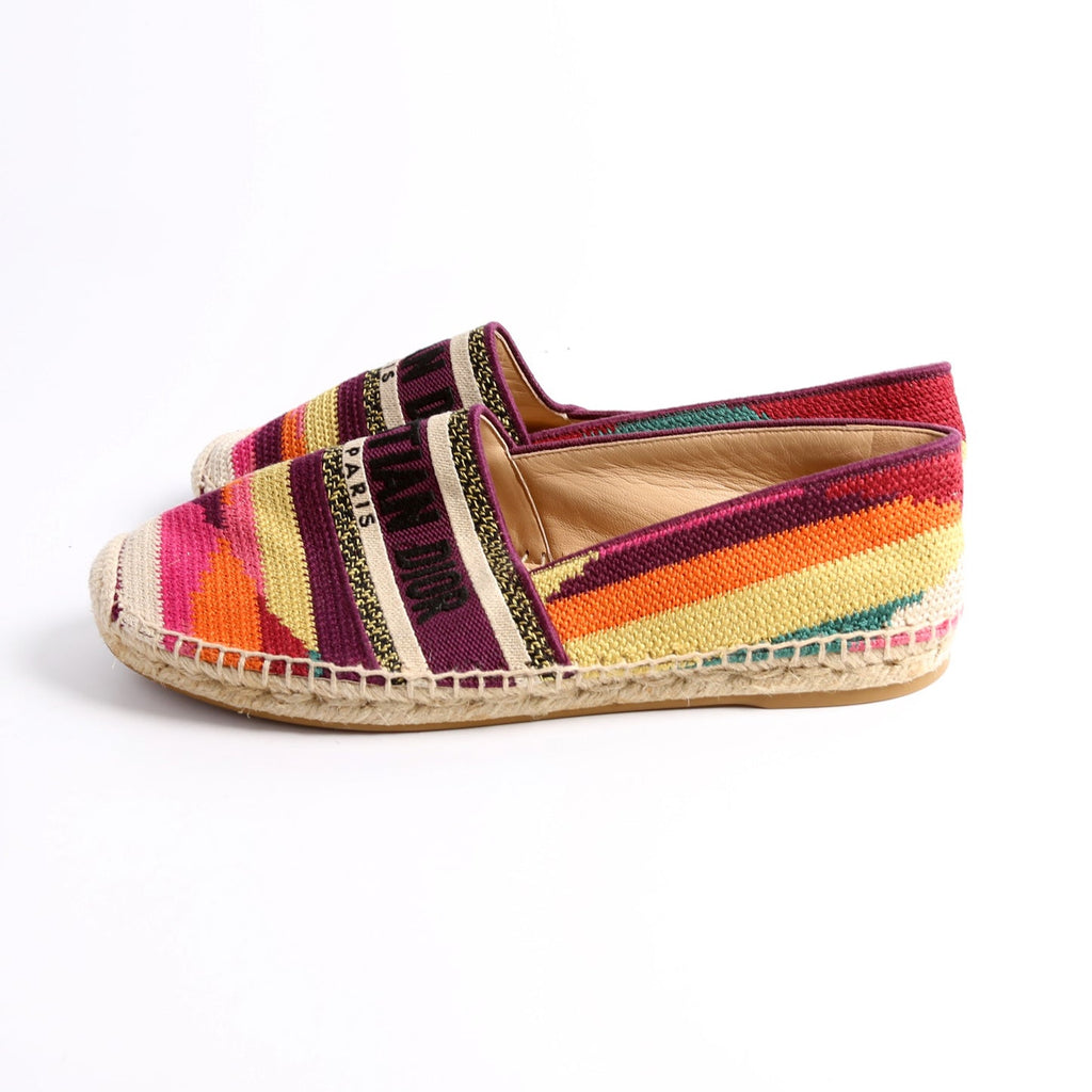 Dior Espadrilles Size 40 Multicolor