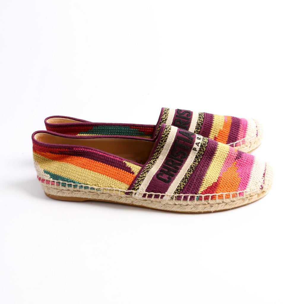 Dior Espadrilles Size 40 Multicolor