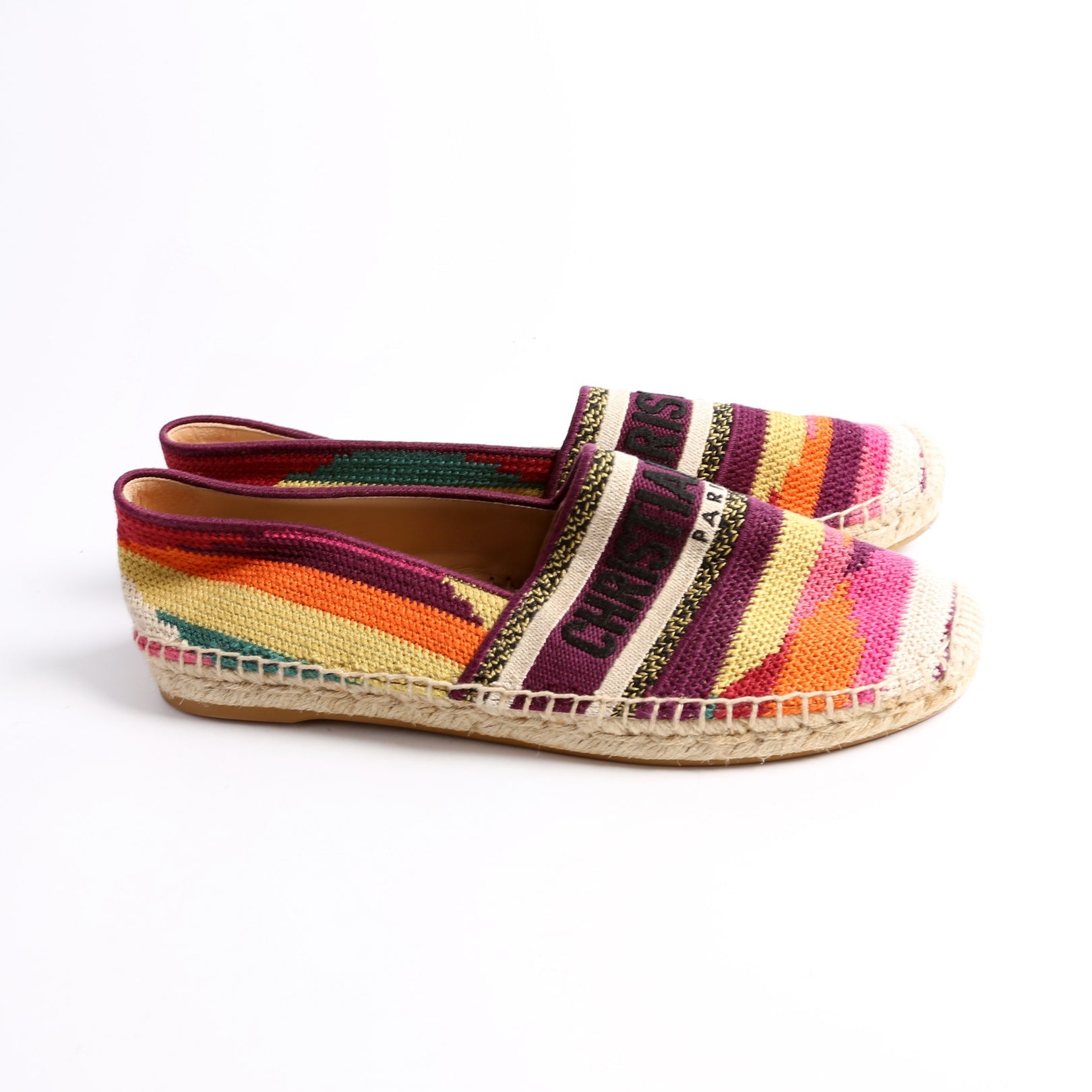 Dior Espadrilles Size 40 Multicolor