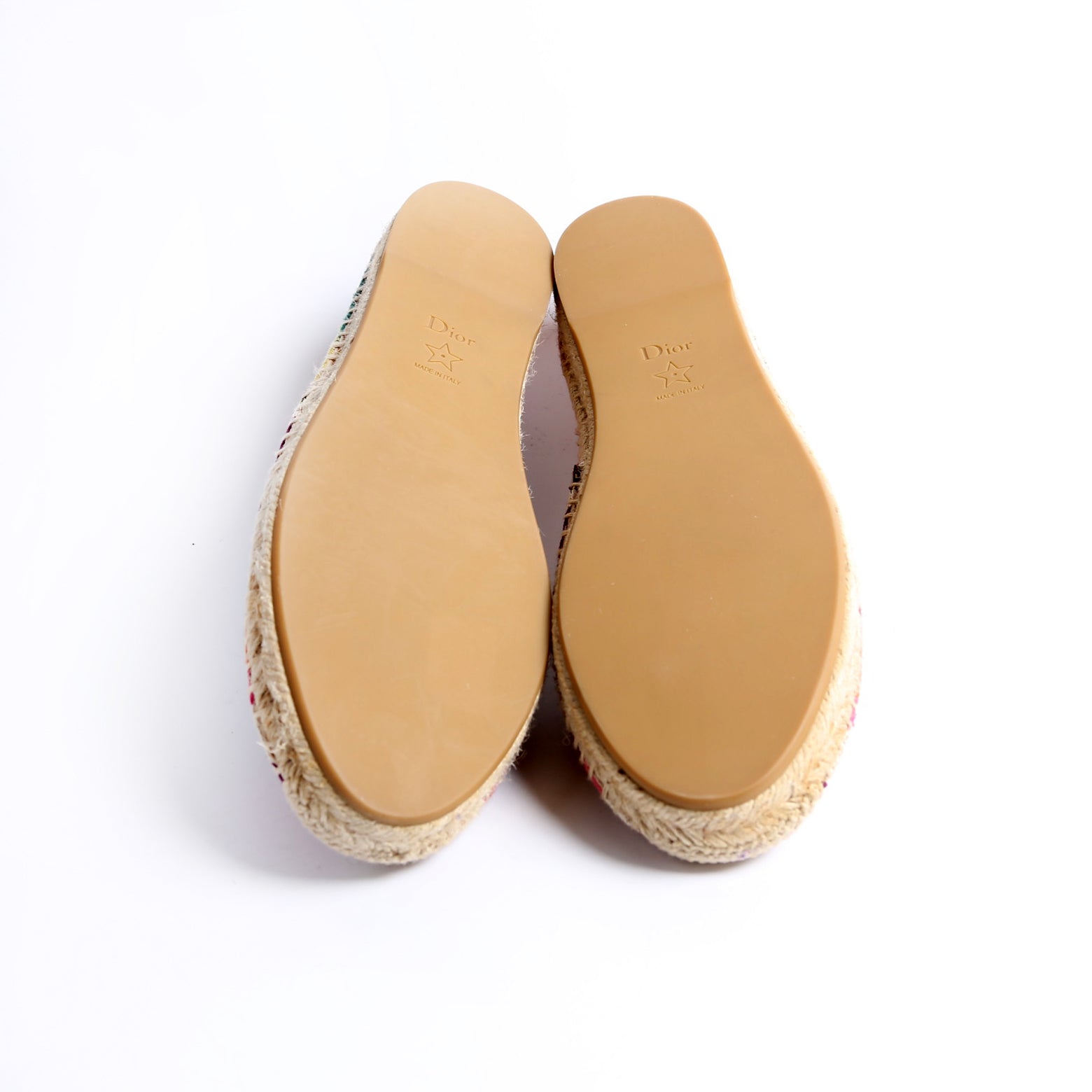 Dior Espadrilles Size 40 Multicolor