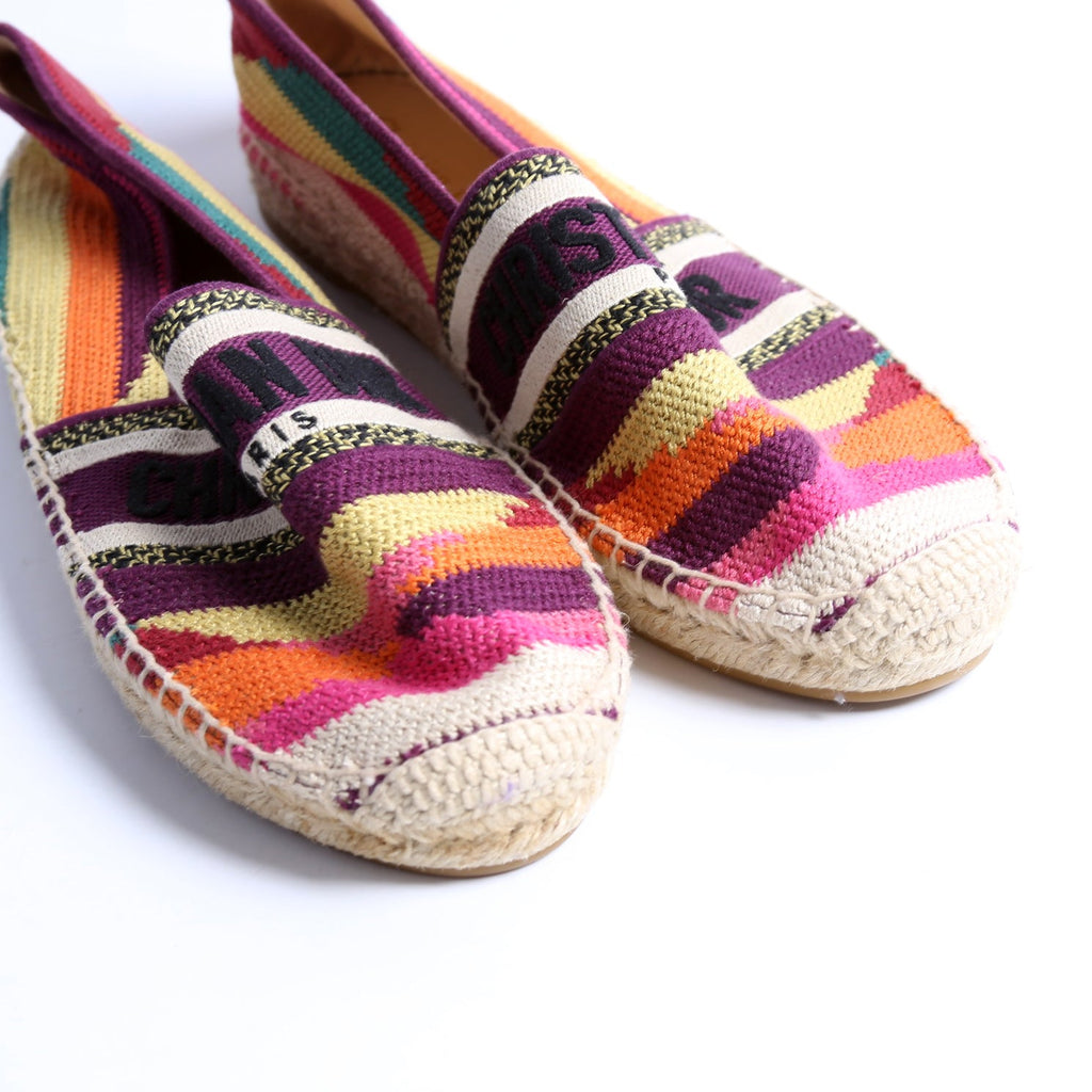 Dior Espadrilles Size 40 Multicolor