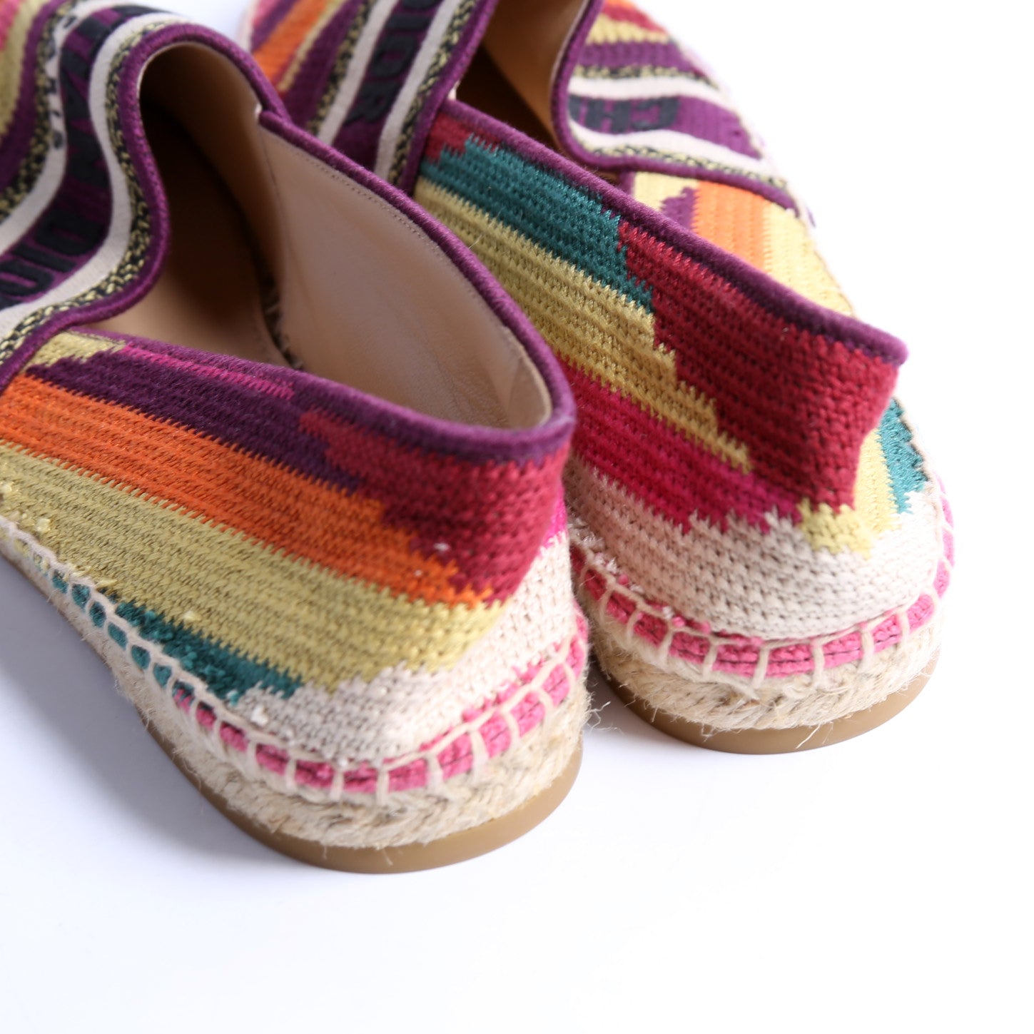 Dior Espadrilles Size 40 Multicolor