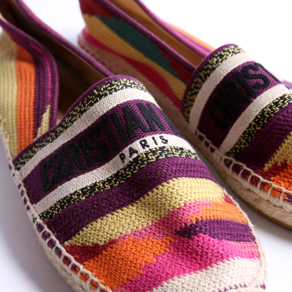 Dior Espadrilles Size 40 Multicolor