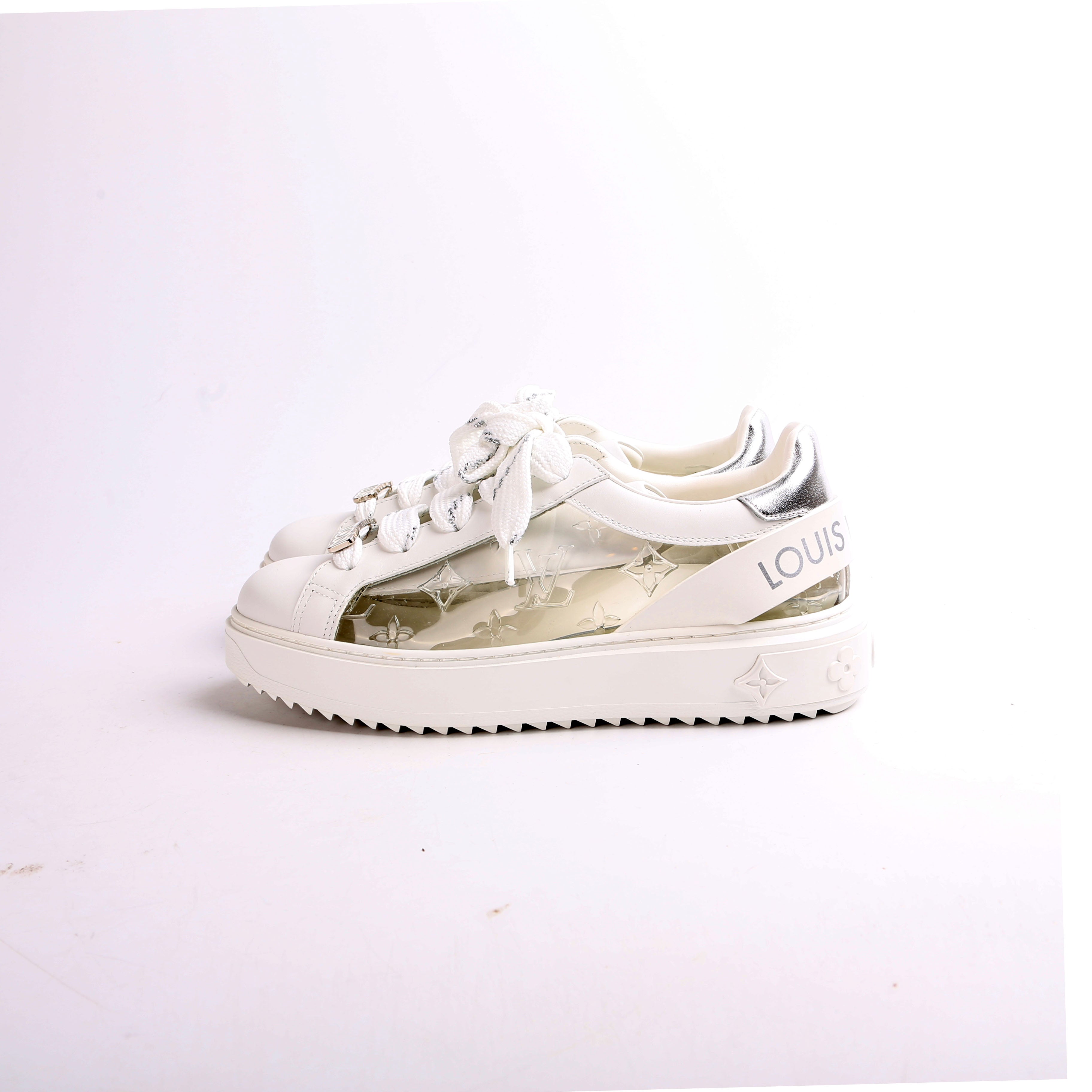 Monogram PVC Time Out Sneakers Size 38