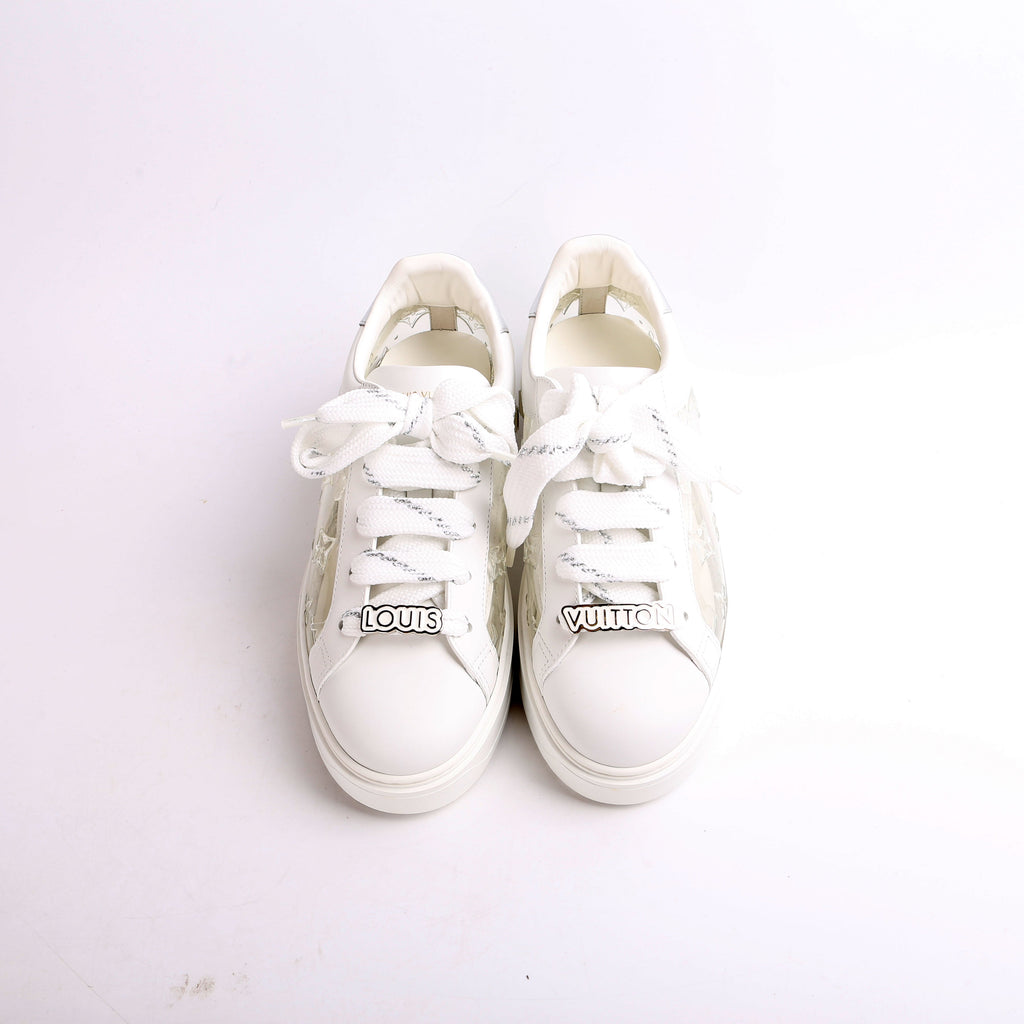 Monogram PVC Time Out Sneakers Size 38