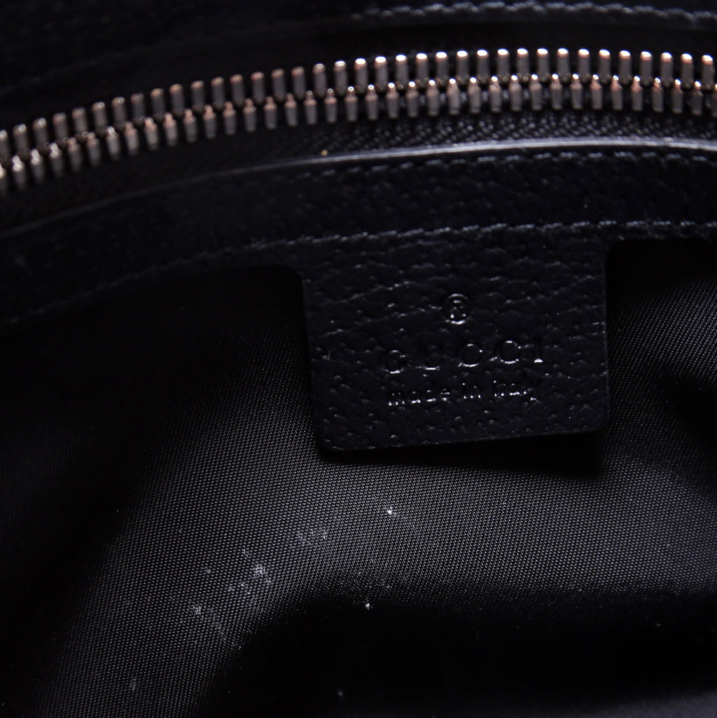 631341 Nylon Off the Grid Logo Belt Bag Black