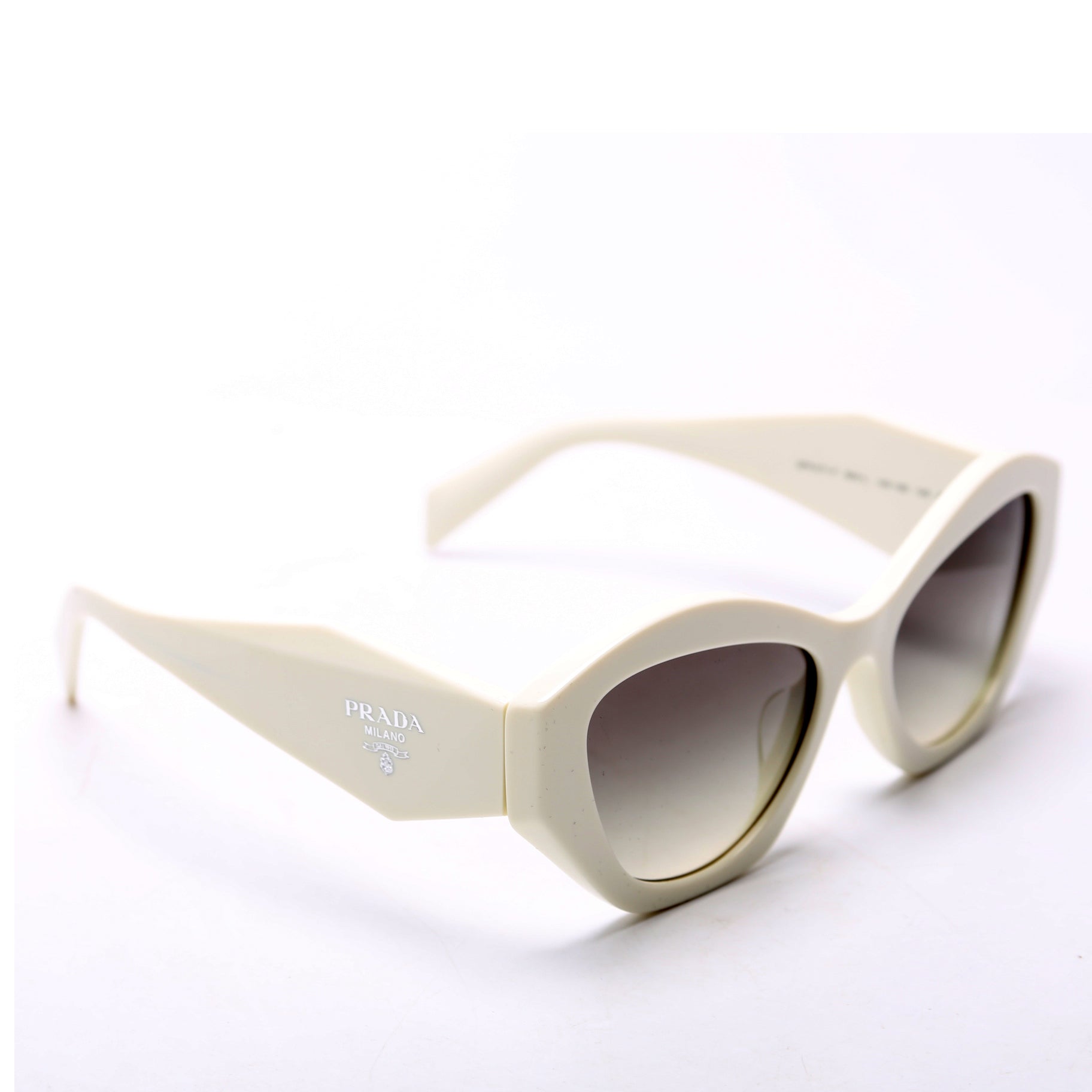 SPR07Y-F Acetate Symbole Sunglasses White